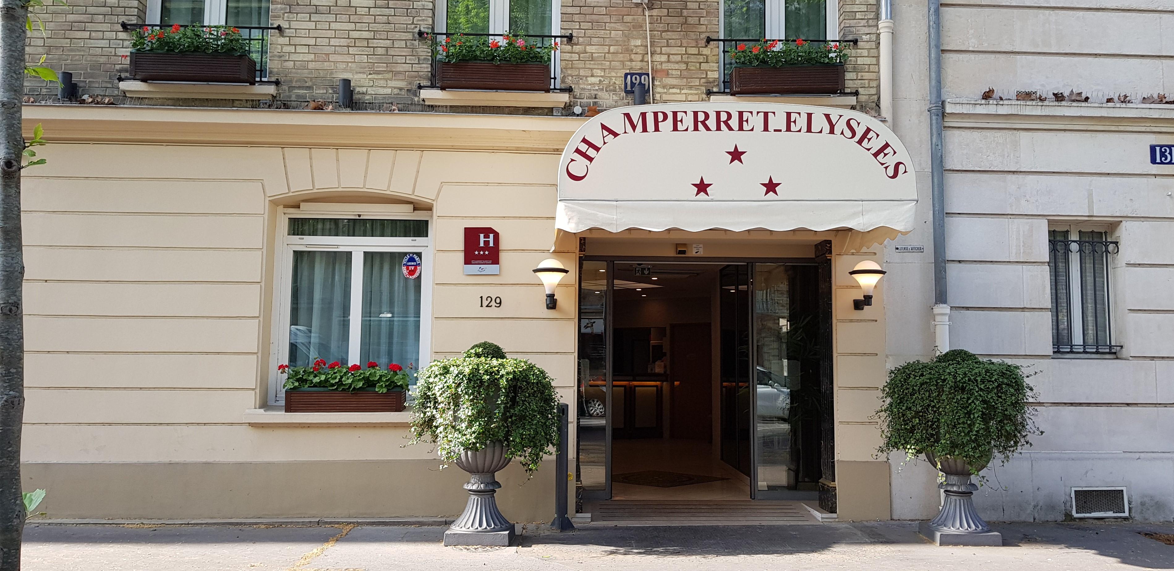 Hotel Champerret Elysees Paris Dış mekan fotoğraf