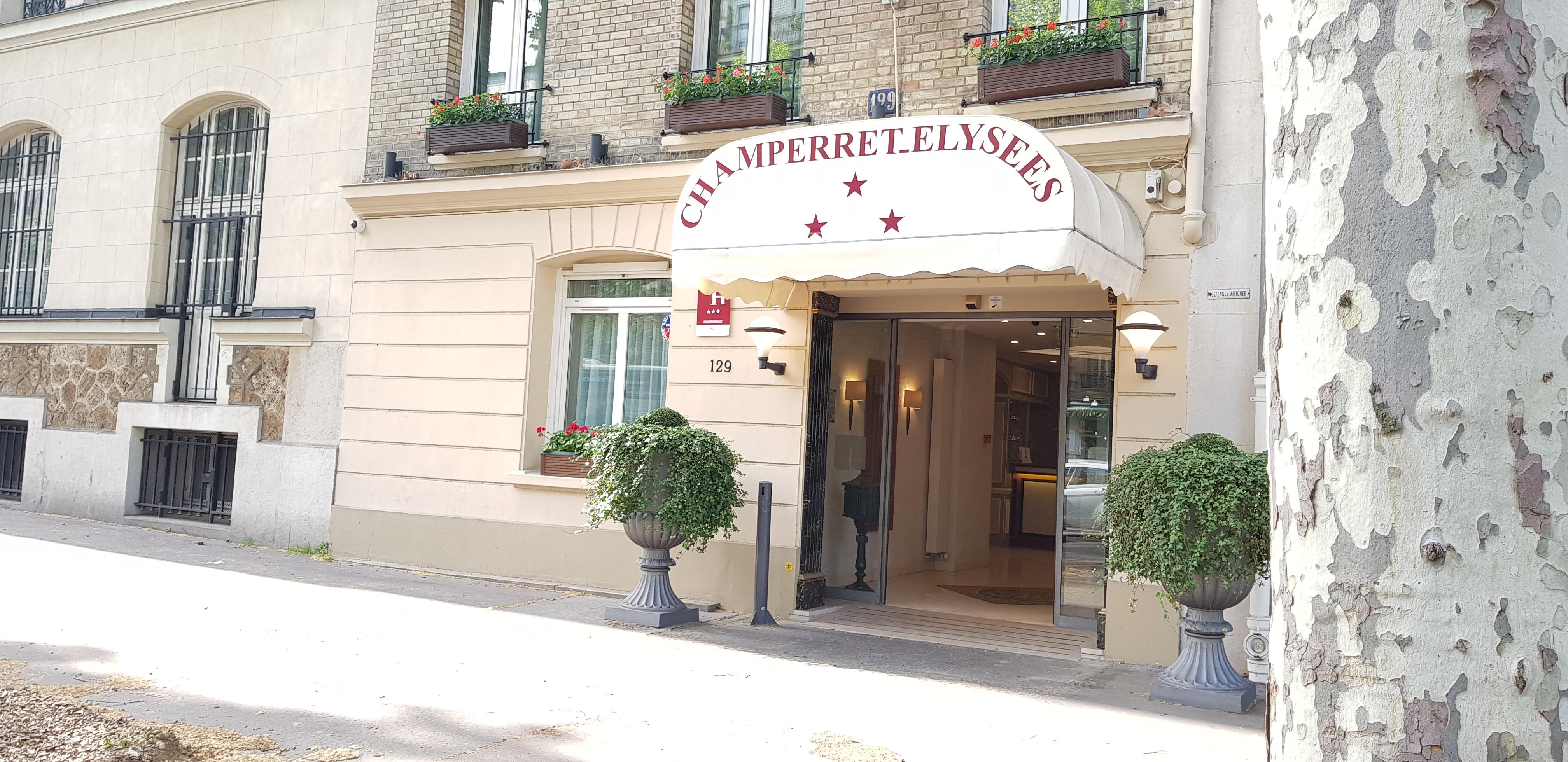 Hotel Champerret Elysees Paris Dış mekan fotoğraf