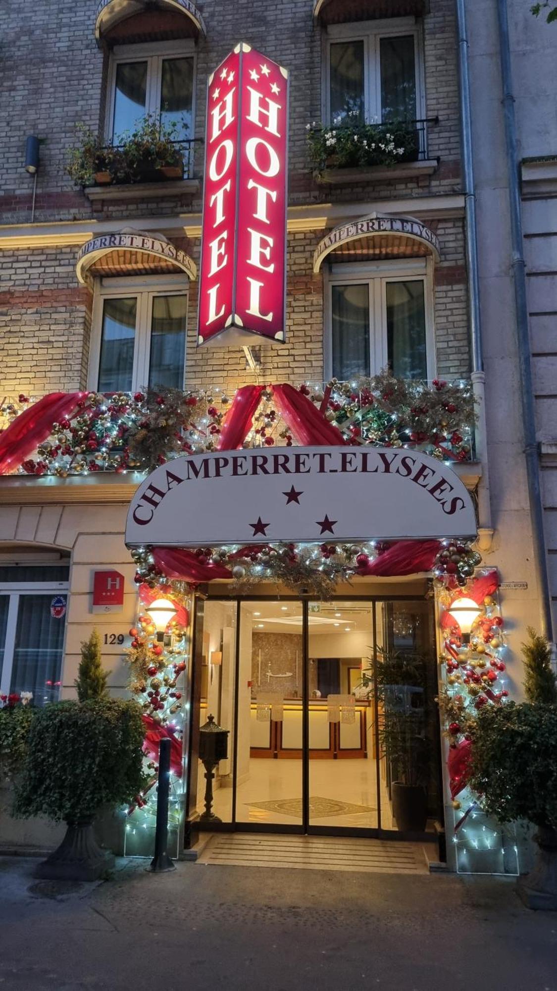 Hotel Champerret Elysees Paris Dış mekan fotoğraf