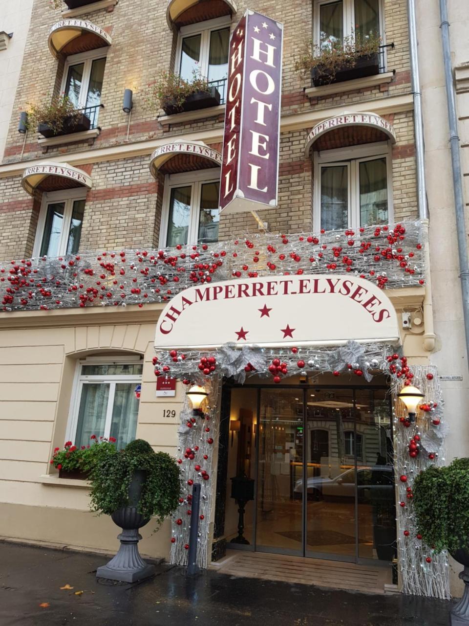 Hotel Champerret Elysees Paris Dış mekan fotoğraf