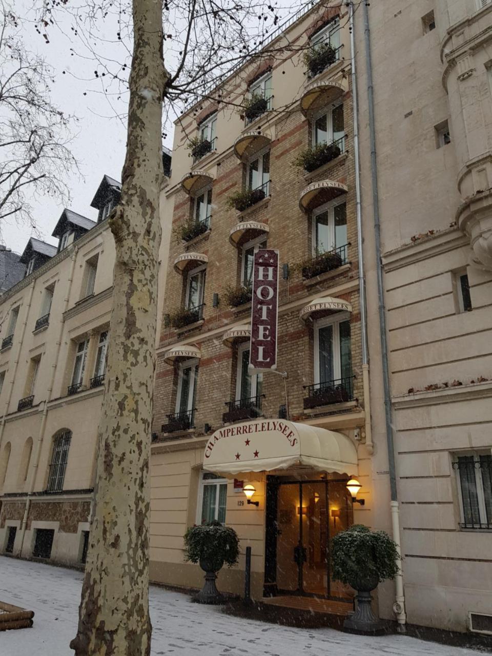 Hotel Champerret Elysees Paris Dış mekan fotoğraf